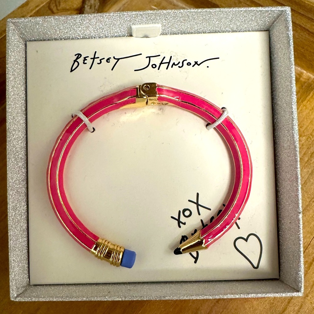 Betsey Johnson Pencil ✏️ bracelet